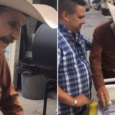 Video: Compran paletas para que abuelito celebre Día del Padre y en redes juntan dinero para él