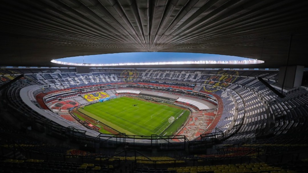 Estadio Azteca cerrado. Getty Images