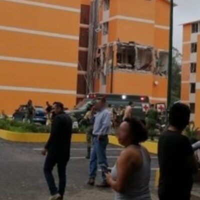 Explosión en zona militar deja 10 lesionados en Cuernavaca