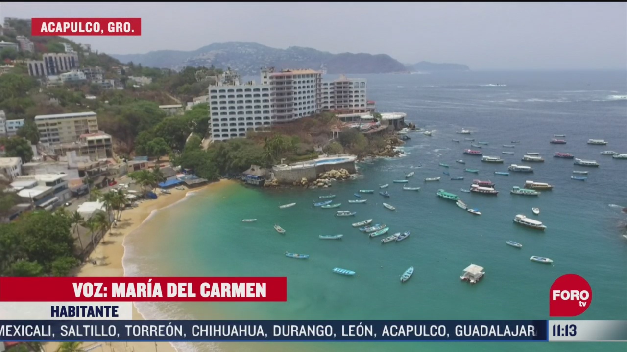 FOTO: 13 de junio 2020, extreman precauciones por altas temperaturas en acapulco guerrero
