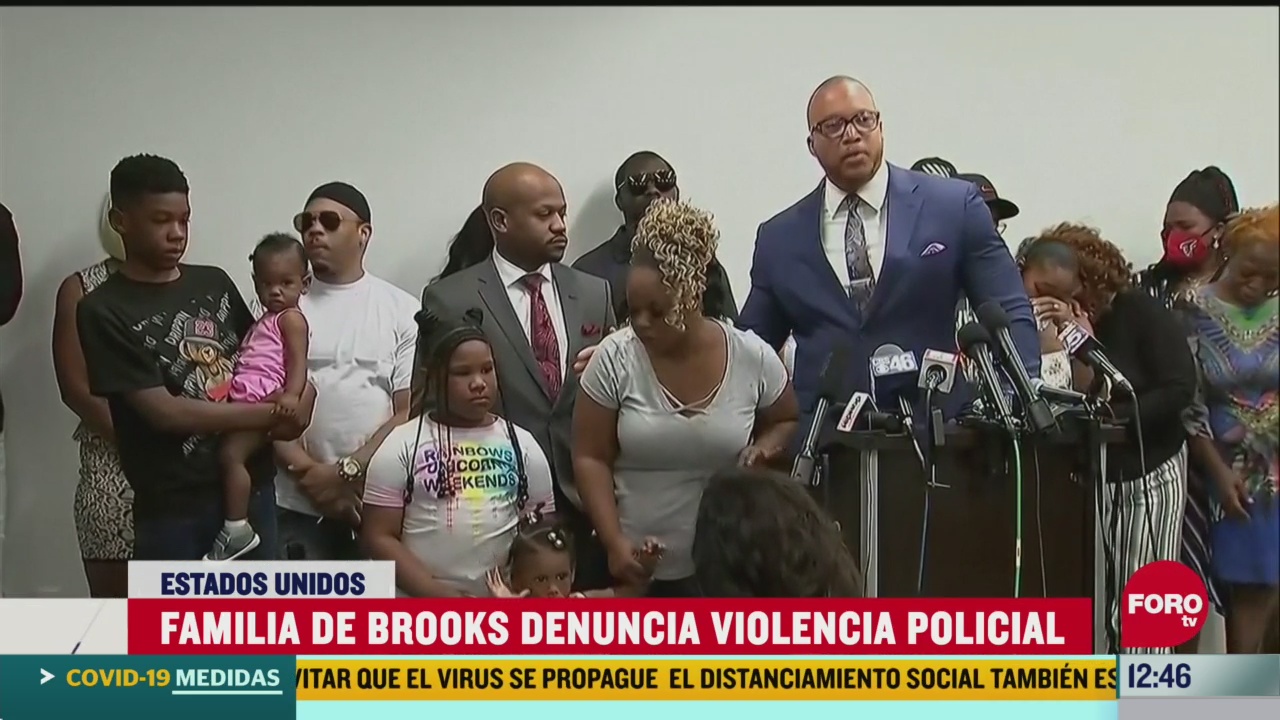 familia de brooks denuncia violencia policial