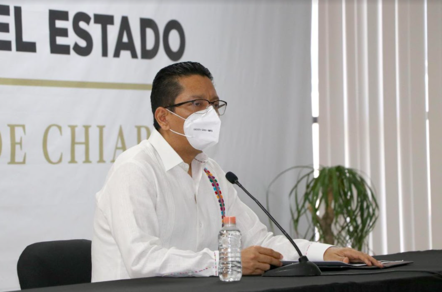 El fiscal general de Chiapas, Jorge Llaven Abarca