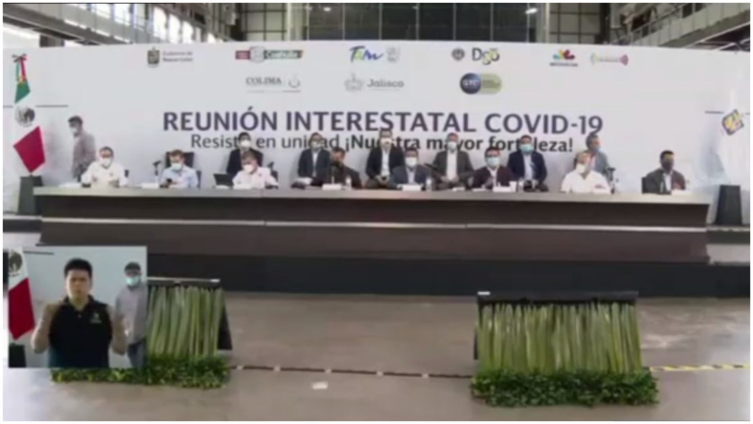 Foto: Gobernadores llaman a AMLO a un diálogo real sobre el Covid-19, 20 de junio de 2020 (Foro TV)