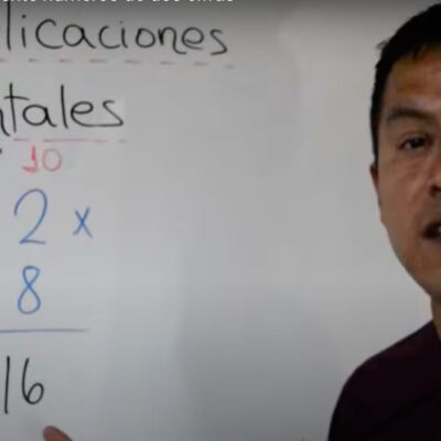 Hombre se vuelve viral por dar clases sencillas y divertidas de matemáticas en TikTok
