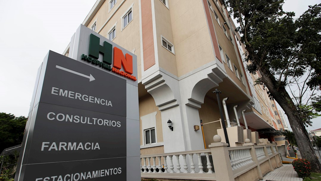 Hospital Nacional donde fue ingresado el exboxeador panameño Roberto 'Manos de Piedra' Durán