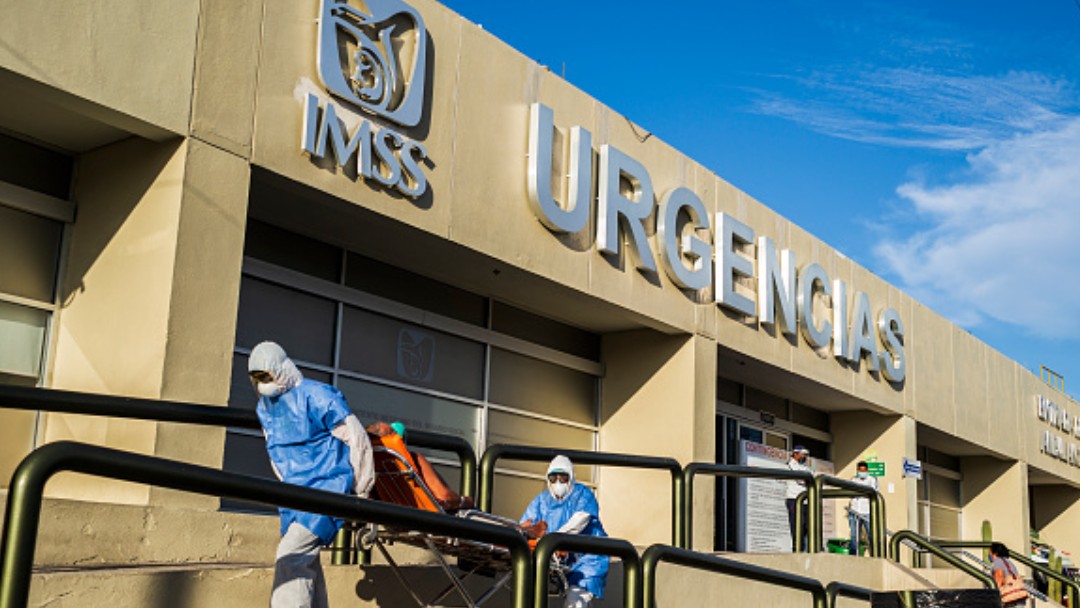 Zona de urgencias de un hospital del IMSS en La Paz, Baja California. Cuartoscuro