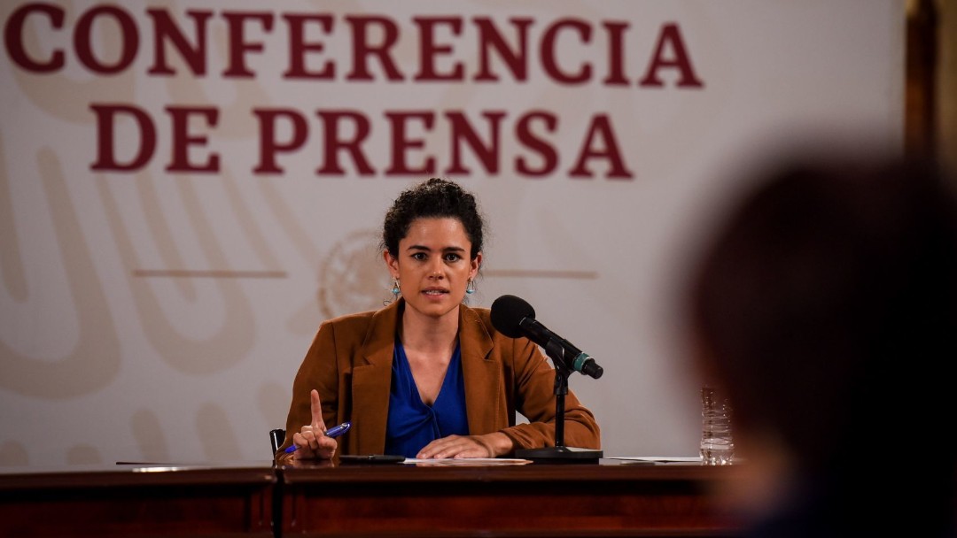 Luisa Maria Alcalde, titular de la Secretaría del Trabajo y Previsión Social. Cuartoscuro