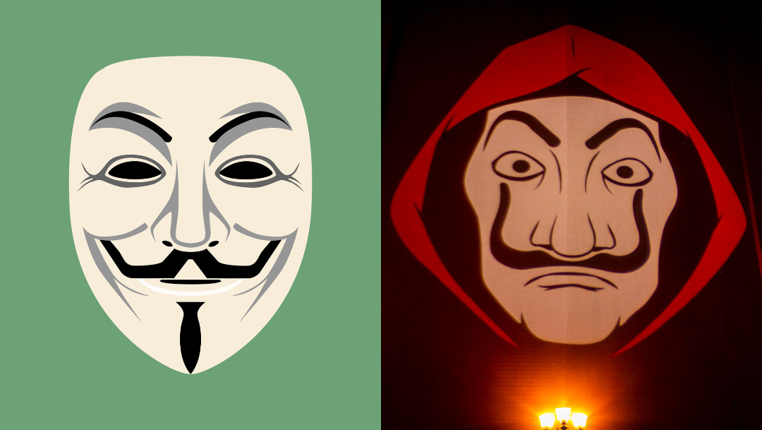 mascara-anonymous-fondo-verde-mascara-casa-de-papel-salvador-dali