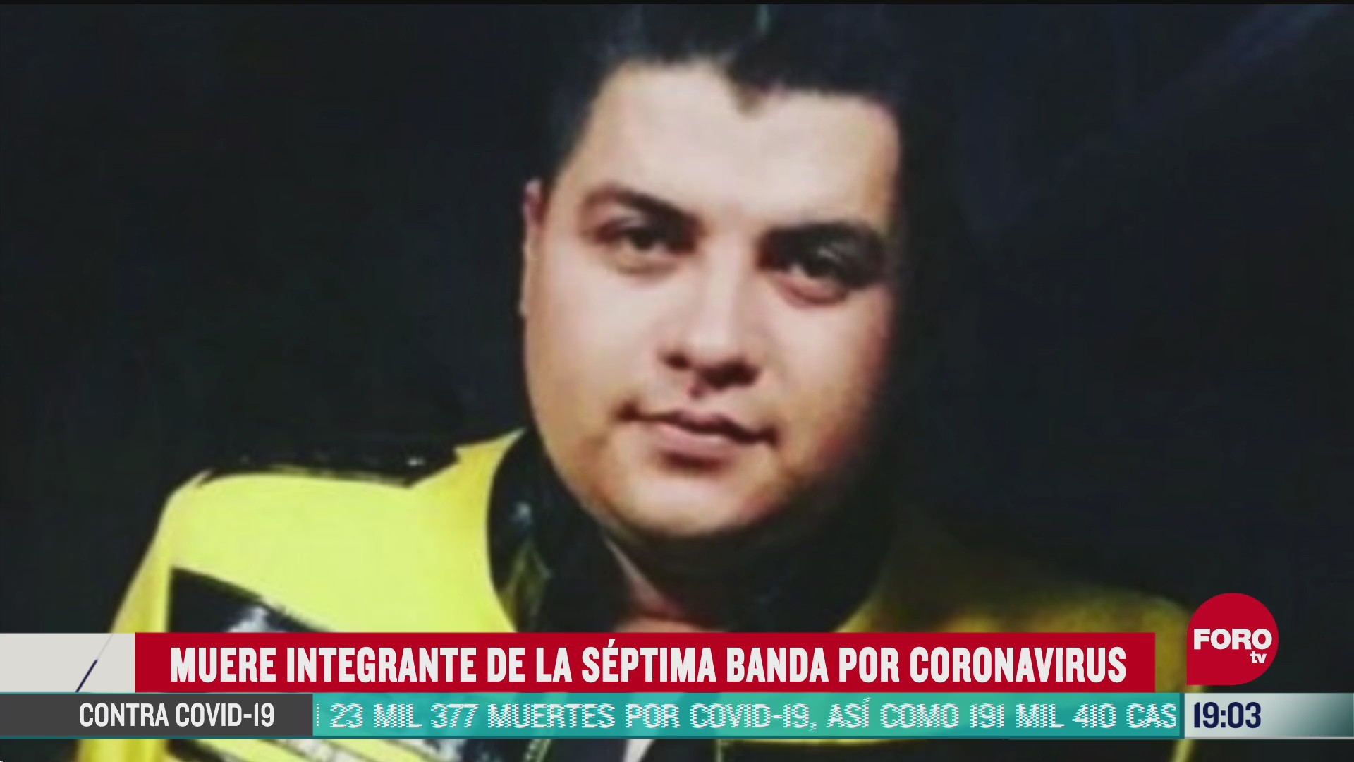 Armando Cardona integrante de La Séptima Banda muere por covid 19
