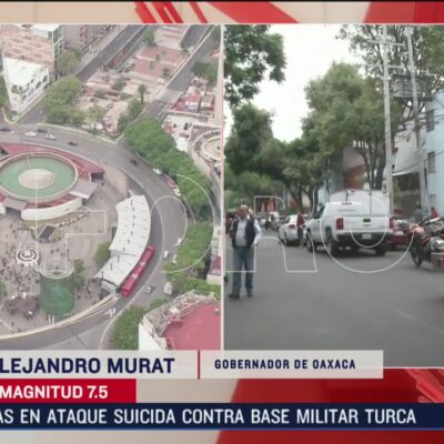 Oaxaca registra el deceso de una persona tras el sismo con magnitud de 7.5
