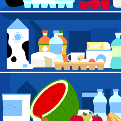 Escondimos 8 objetos en el refrigerador, ¿puedes encontrarlos?