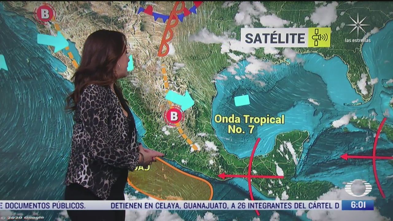 onda tropical 7 provocara lluvias fuertes en mexico