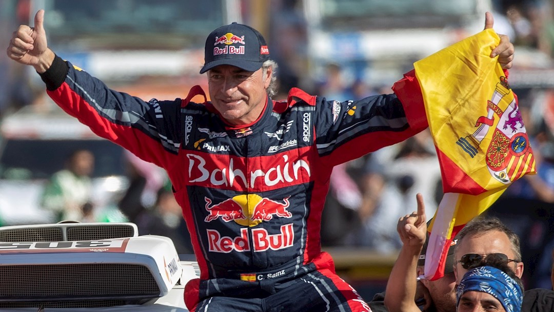 FOTO: El piloto Carlos Sainz gana el Premio Princesa de los Deportes, el 16 de junio de 2020