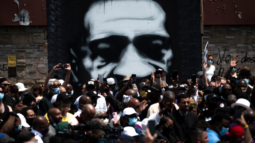 Miles protestan por la muerte de George Floyd. Getty Images