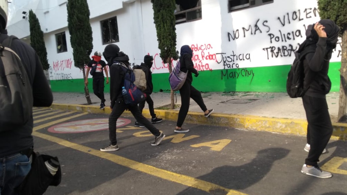 Fotos y videos: Marcha y vandalismo en CDMX