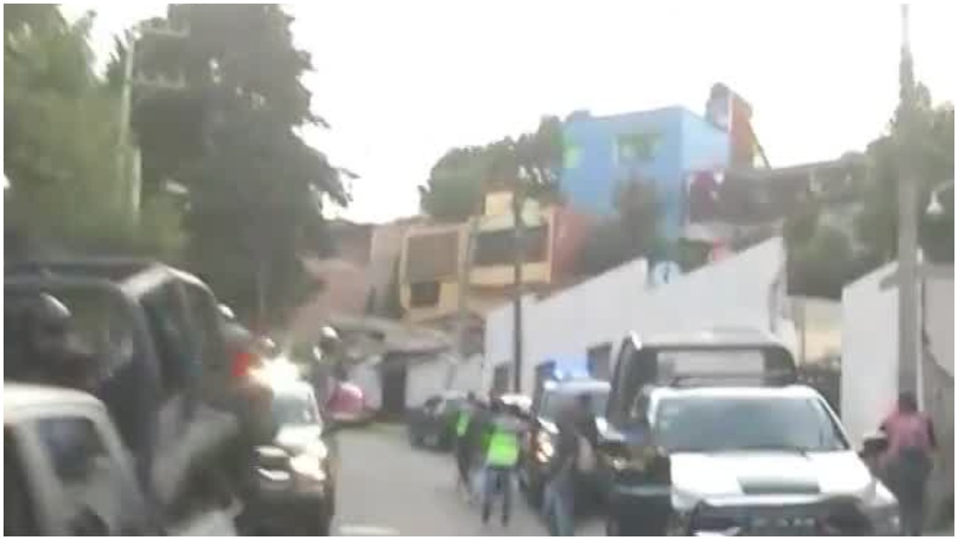 Foto: Se registra intento de linchamiento en Cuajimalpa, 7 de junio de 2020 (Foro TV)