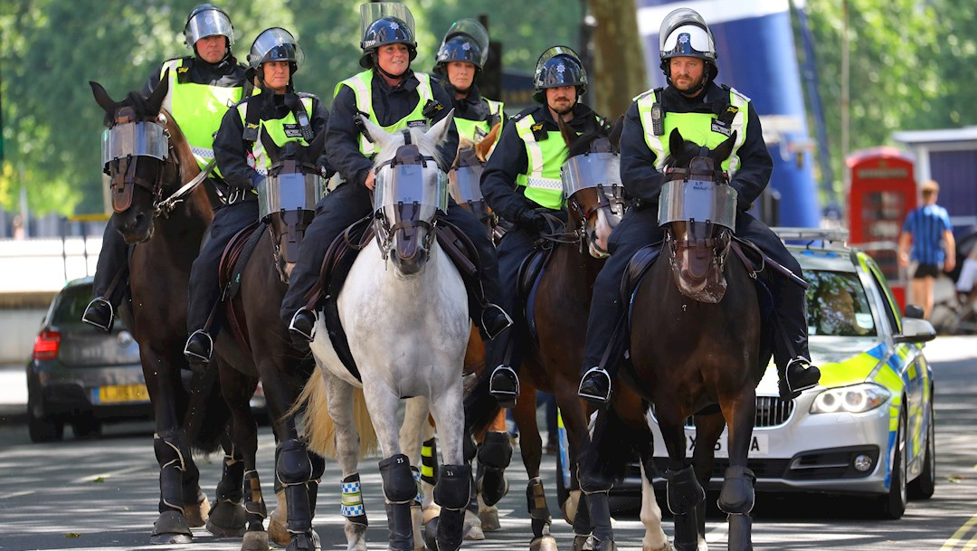 Policía británica impone restricciones a protestas antirracistas. (Foto: EFE)