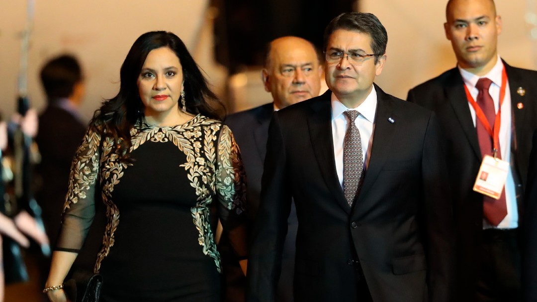 Presidente de Honduras y su esposa dan positivo a coronavirus. FOTO EFE