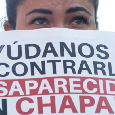 Protestan por desaparición de 8 personas en Chapala, Jalisco