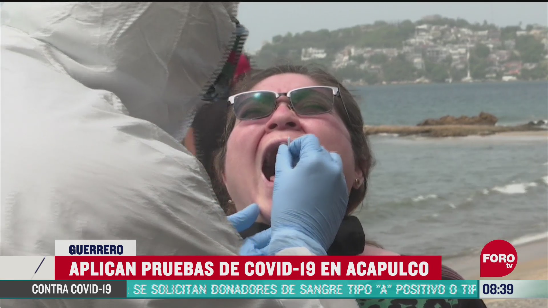 FOTO: 27 de junio 2020, realizan aplicacion de pruebas covid 19 a la poblacion en acapulco