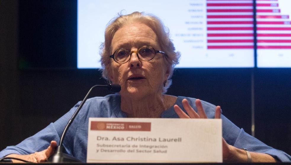 Renuncia Asa Cristina Laurell, subsecretaria de Integración de la Ssa
