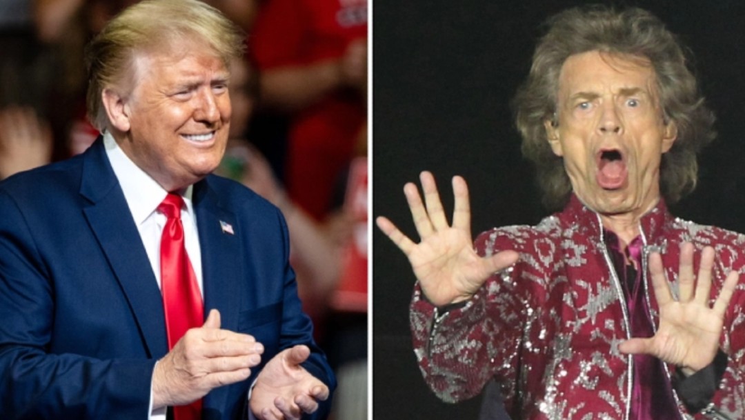 Los Rolling Stones advierten demanda a Trump si utiliza sus canciones en mítines