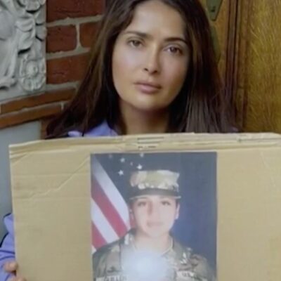 Salma Hayek envía mensaje a gobierno de Trump para encontrar a la soldado Vanessa Guillén