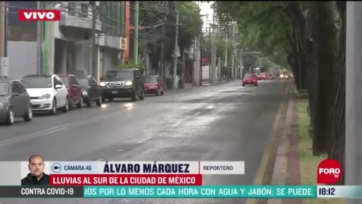 FOTO: 7 de junio 2020, se reportan lluvias al sur de la ciudad de mexico