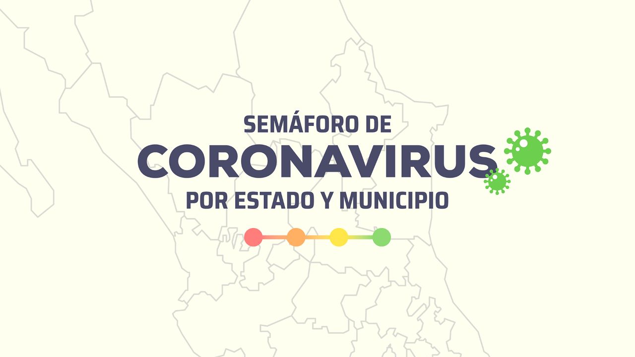 Semáforo COVID Epidemiológico Estados República Mexicana Noticieros Televisa Mapa