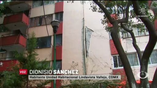 Sismo de 7.5 daña edificios afectados el 19S de 2017