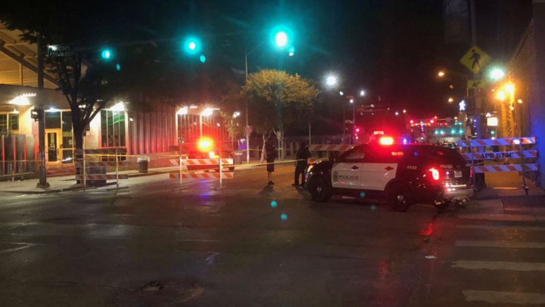 Tiroteo en Austin, Texas, deja cinco personas heridas. (Foto: @CaseyOnFOX7)