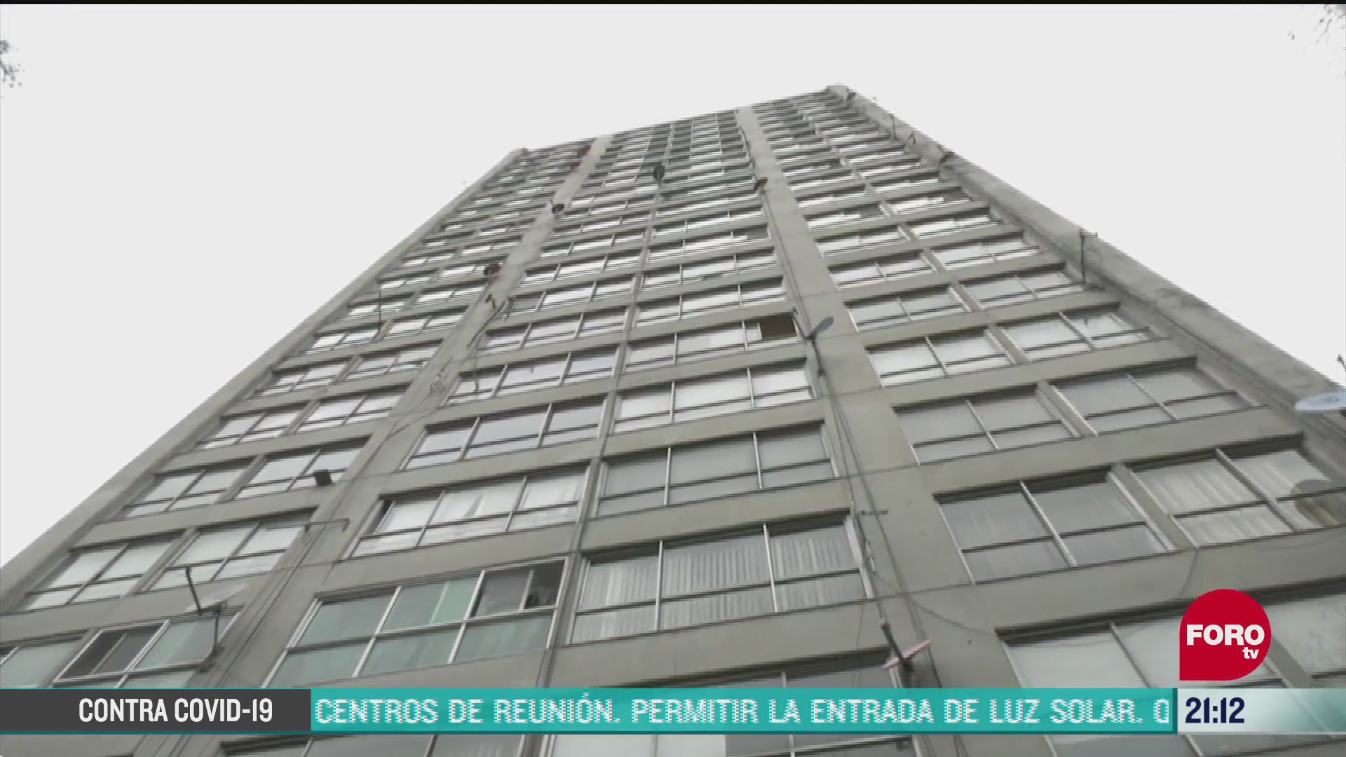 Torre Cuauhtémoc en Tlatelolco registra daños por sismo en CDMX