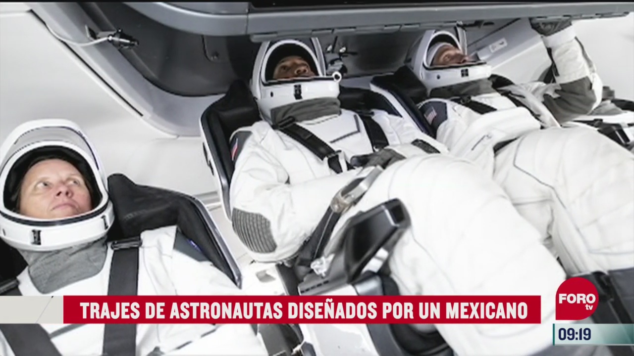 trajes de astronautas disenados por un mexicano