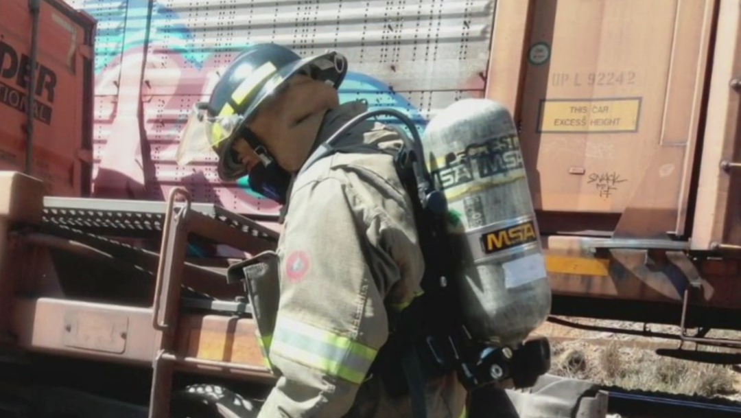 FOTO: Se descarrilan 10 vagones de tren en Zacatecas, el 14 de junio de 2020