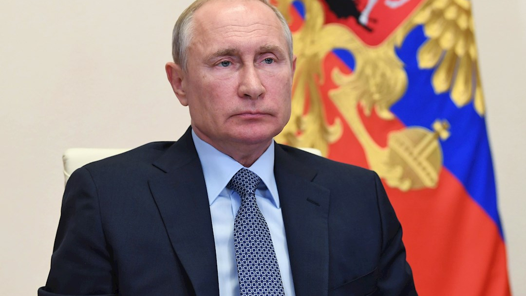 Fotografía que muestra al presidente de Rusia, Vladímir Putin. (Foto: EFE)