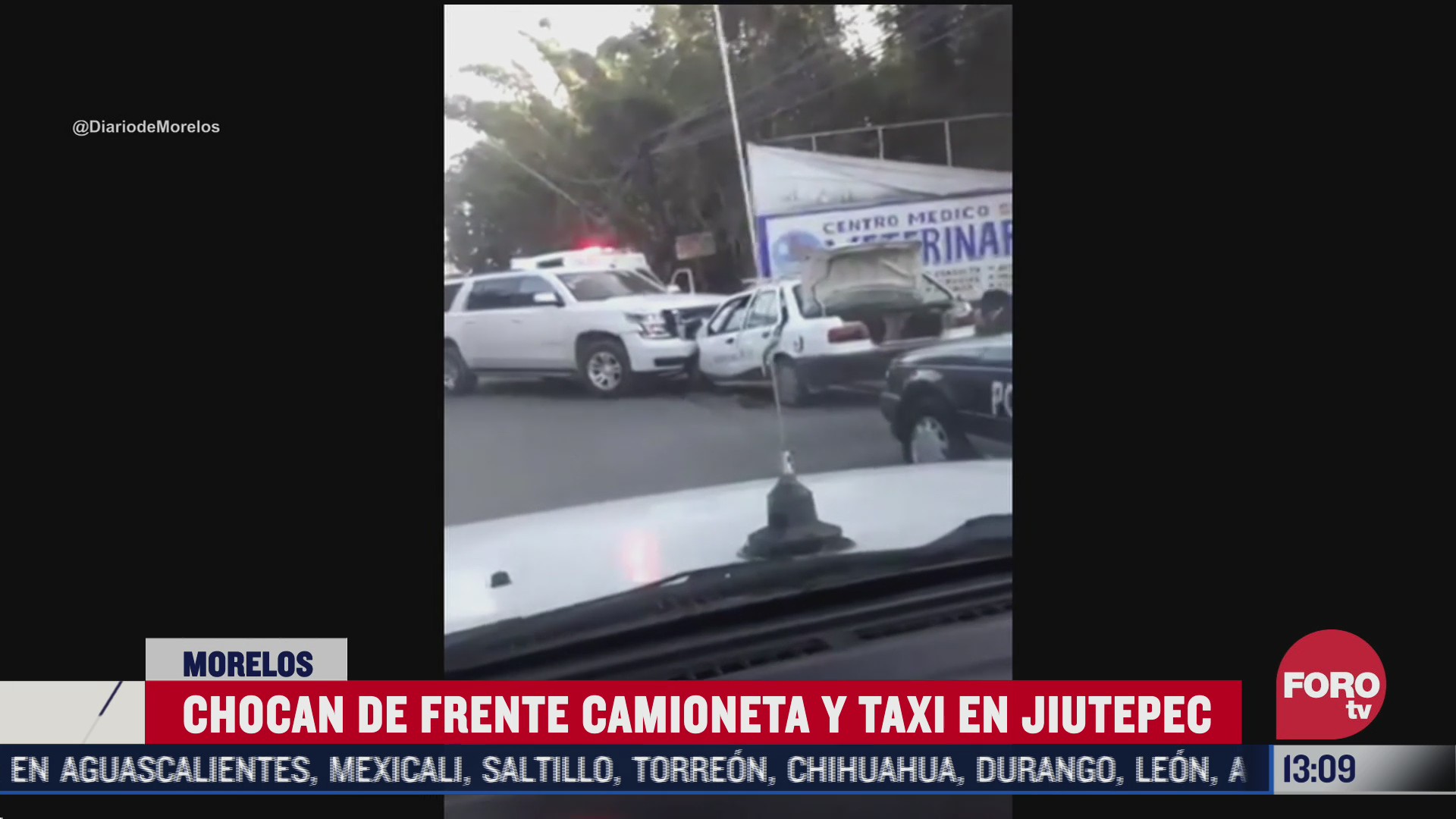 FOTO: 19 de julio 2020, accidente vial en jiutepec morelos