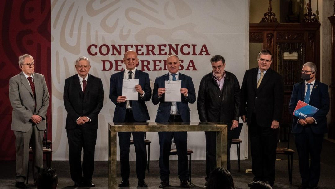 El Gobierno de México y la Oficina de las Naciones Unidas de Servicios para Proyectos (UNOPS) firmaron un acuerdo para la compra consolidada de medicamentos