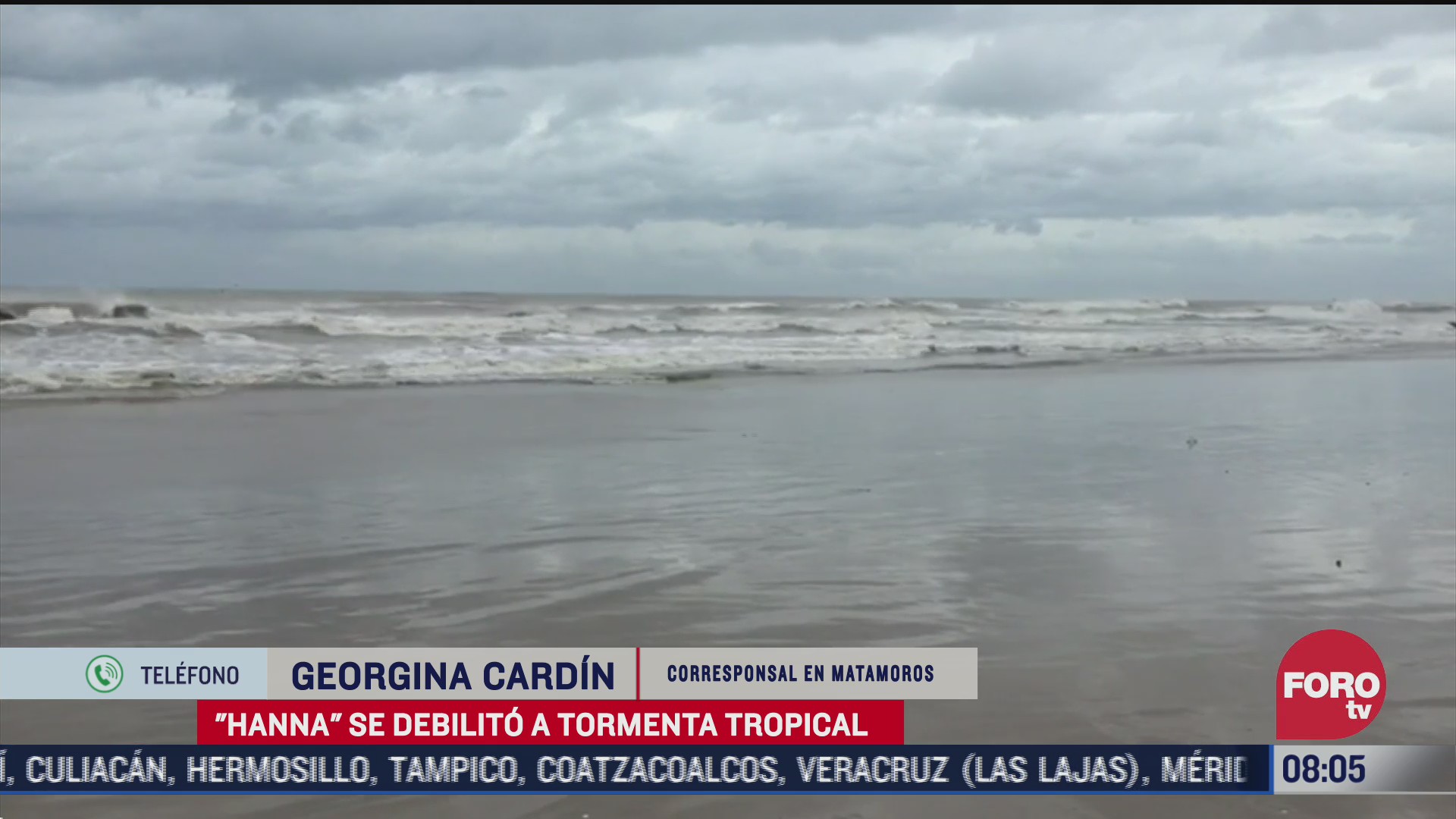 FOTO: 26 de julio 2020, afectaciones en tamaulipas por tormenta tropical hanna