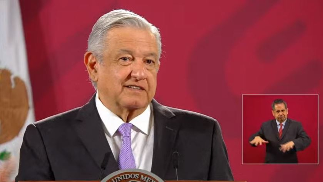 El presidente de México, Andrés Manuel López Obrador (AMLO), en su conferencia de prensa matutina.