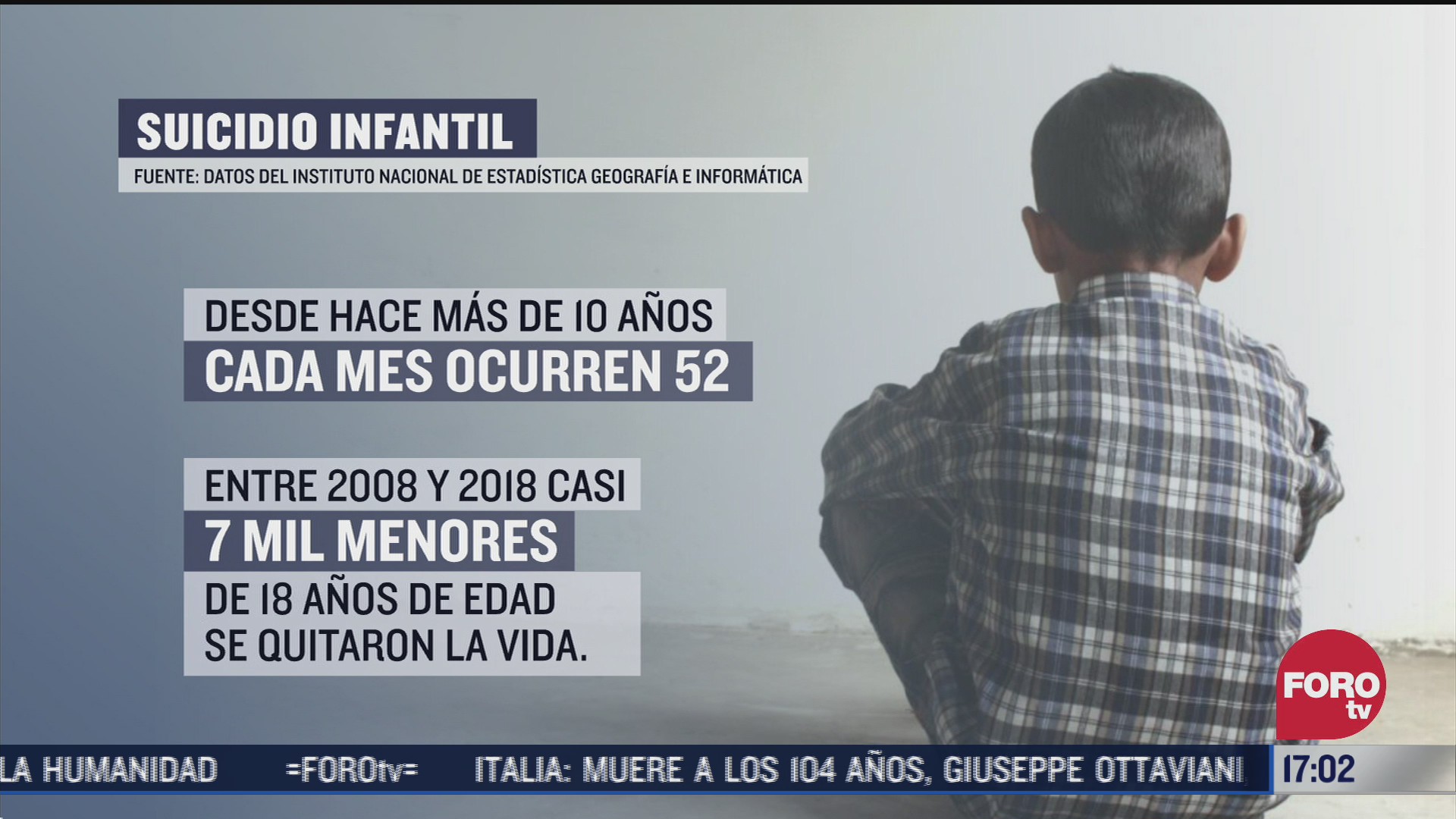 aumenta casos de suicidio infantil en mexico