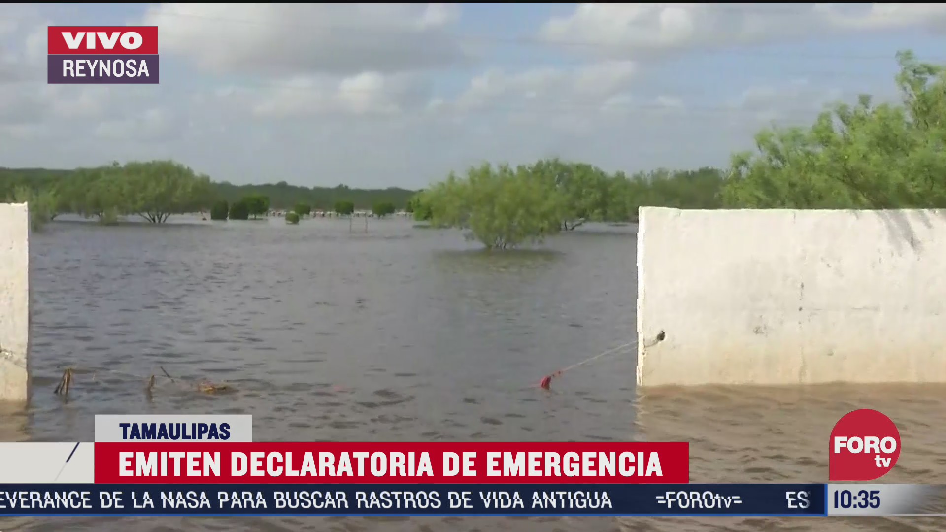bajan niveles del rio bravo en reynosa tamaulipas