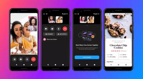 Facebook Messenger lanza compartir pantalla en iOS y Android