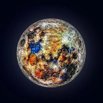 La Luna tiene más colores de los que creías; aquí la respuesta a por qué no los habías visto
