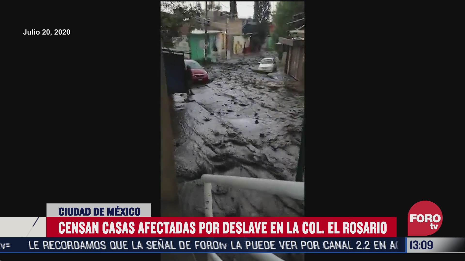 censan casas afectadas por deslave en la colonia el rosario alcaldia tlahuac