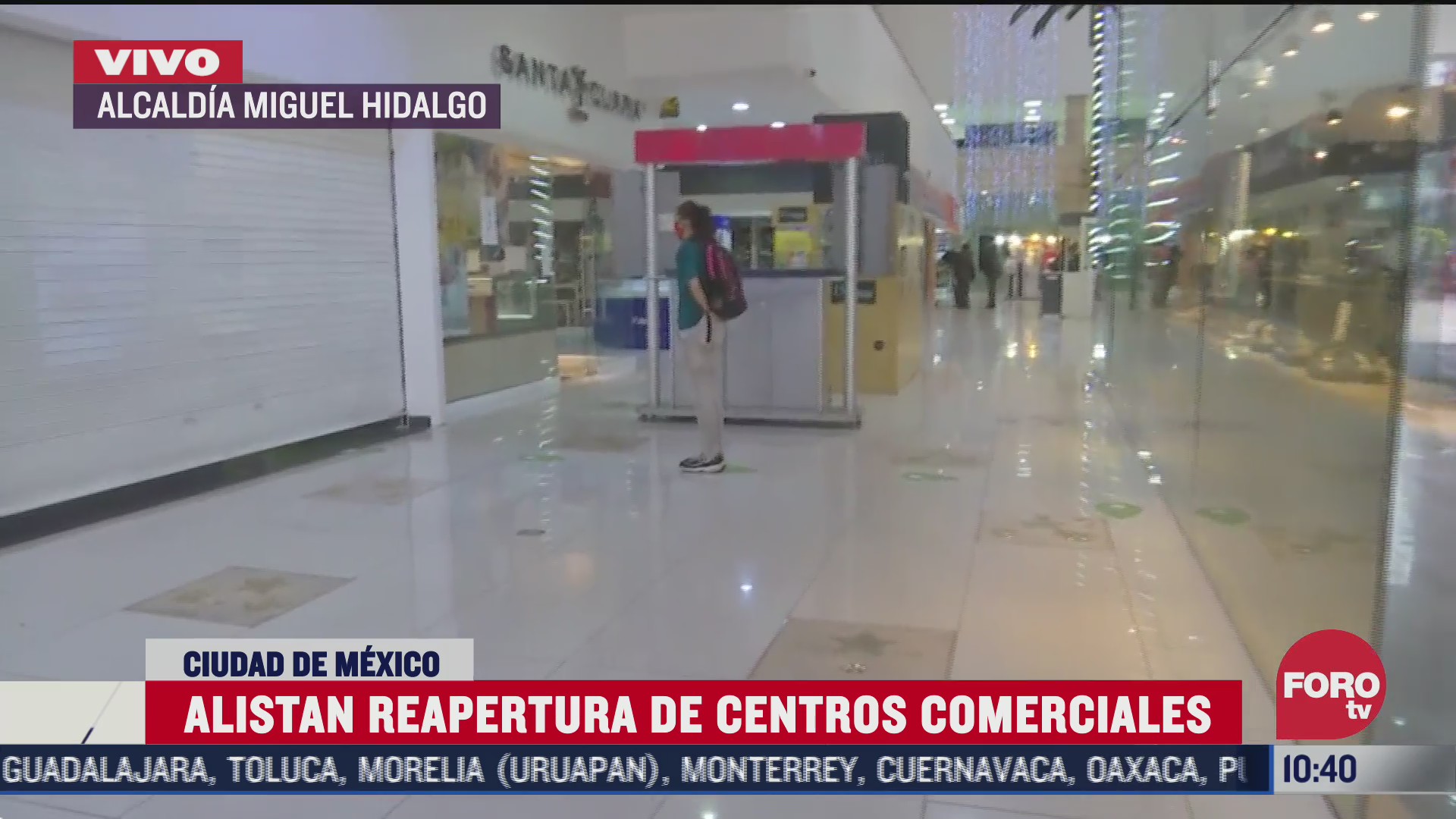 centros comerciales en cdmx comienzan reapertura en nueva normalidad