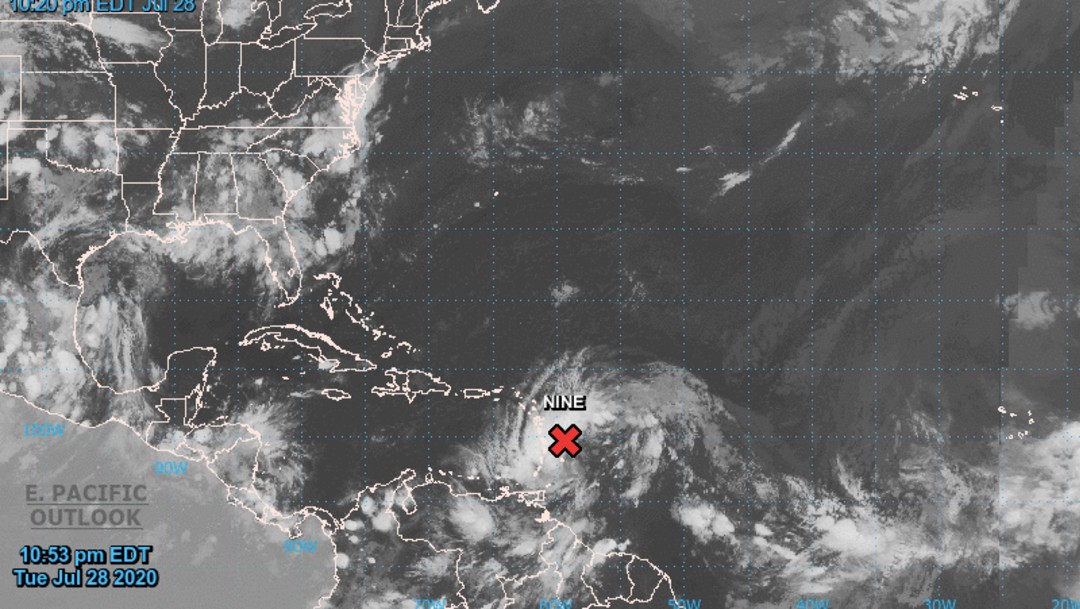 Ciclón 9 llegaría a Florida entre 5 y 10 días; podría convertirse en tormenta tropical