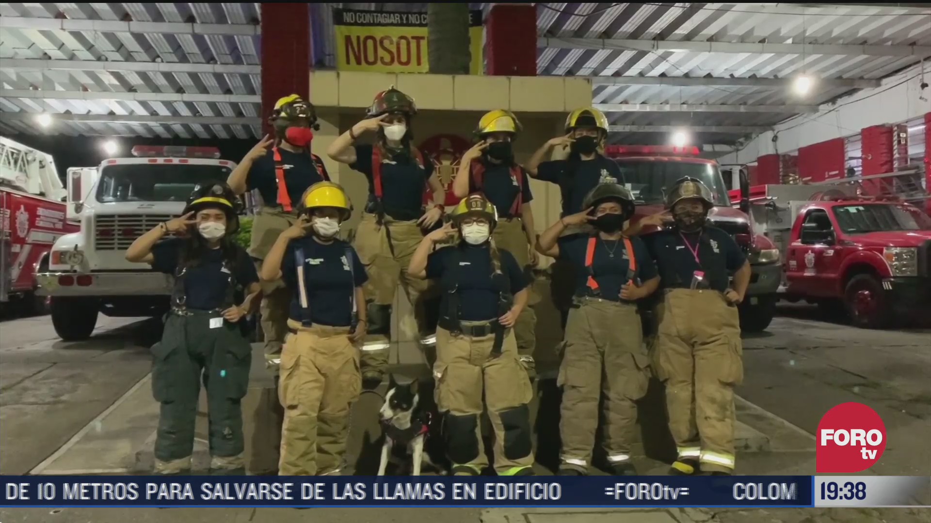 primera guardia de mujeres bomberos en Cordoba Veracruz