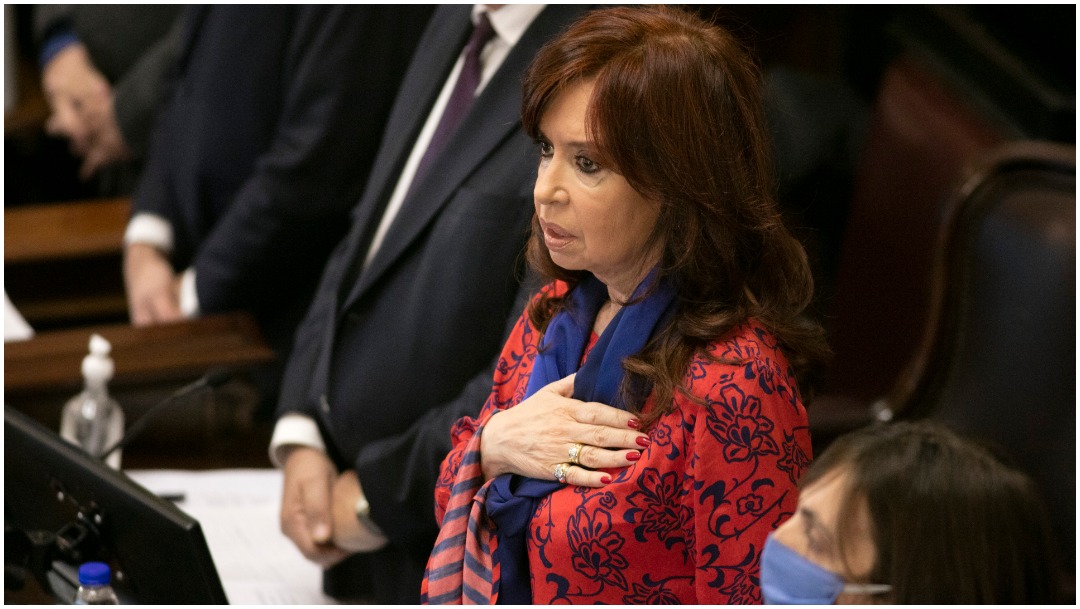 Cristina Fernández en evento