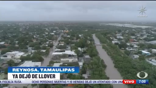 deja de llover en reynosa tamaulipas tras paso de hanna