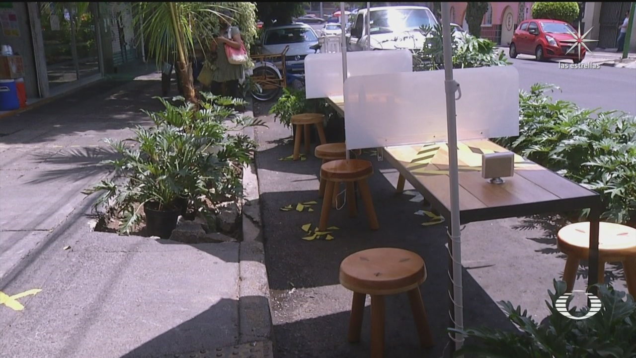 inspectores extorsionan a restaurantes por poner ampliar mesas a banquetas de la CDMX